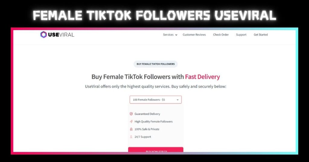 Female TikTok Followers UseViral